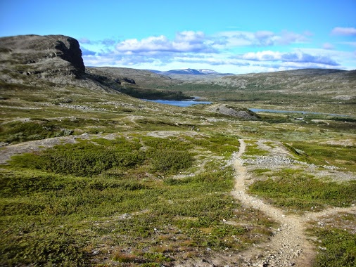 Haltin vaelluspolkua. Kuva: Elämysmatkat