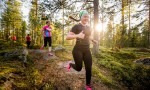 Intoa ja iloa Kuopio Trail Cupin finaalin poluilla. Kuva: Aapo Laiho
