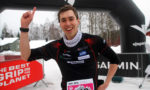 Jere Pajunen oli Himos Winter Trailin 25km:n nopein. Kuva: Kisajärjestäjät